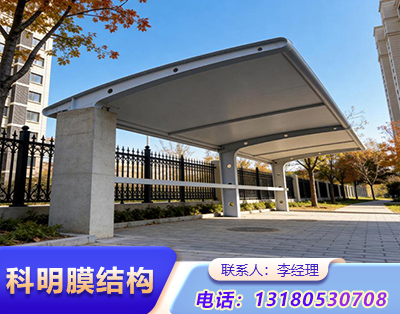 泰安小区电动车车棚